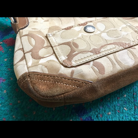 Small Brown Coach Purse - Picture 6 of 8